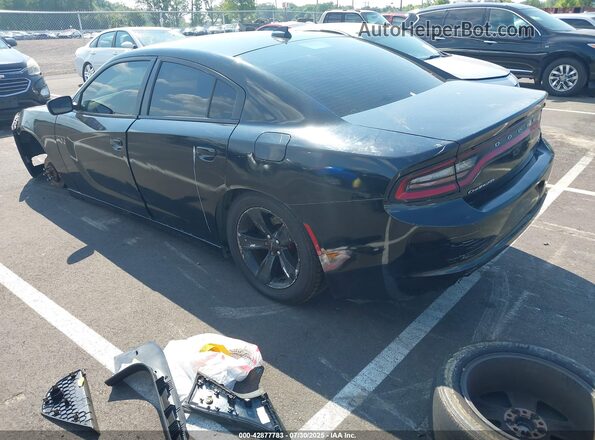 2C3CDXHG2GH159415 2016 DODGE CHARGER Черный Задняя левая четверть