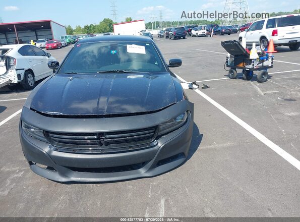 2C3CDXHG2GH159415 2016 DODGE CHARGER Черный Вид панели приборов