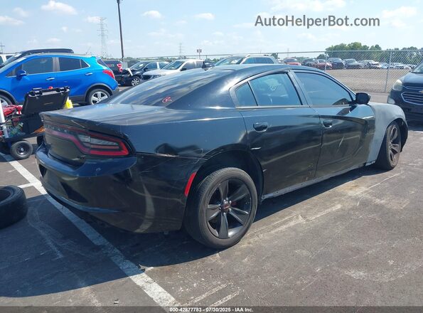 2C3CDXHG2GH159415 2016 DODGE CHARGER Черный Задняя правая четверть
