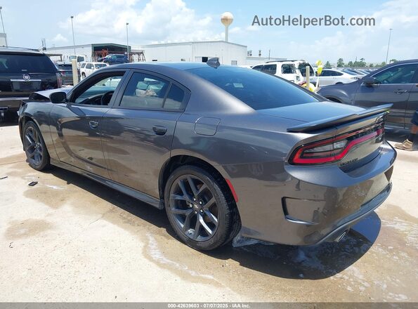 2C3CDXHG3NH221014 2022 DODGE CHARGER Gray Հետևի ձախ
