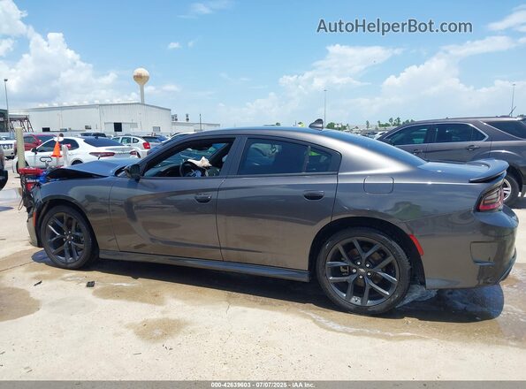 2C3CDXHG3NH221014 2022 DODGE CHARGER Gray Սալոնի 360 աստիճան տեսք