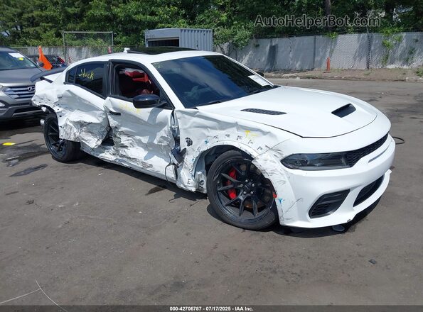 2C3CDXL97PH503233 2023 DODGE CHARGER White Delantero derecho