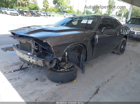 2C3CDZAG8NH137535 2022 DODGE CHALLENGER Gray Вид спереду