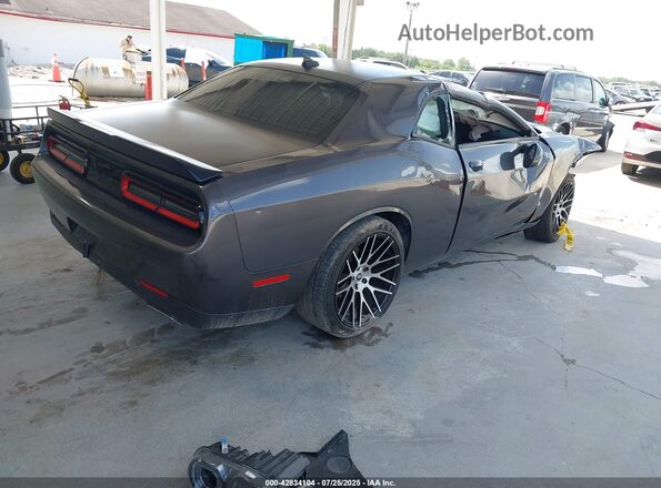 2C3CDZAG8NH137535 2022 DODGE CHALLENGER Gray Задня права чверть