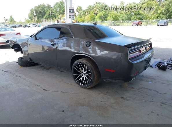 2C3CDZAG8NH137535 2022 DODGE CHALLENGER Gray Задня ліва чверть