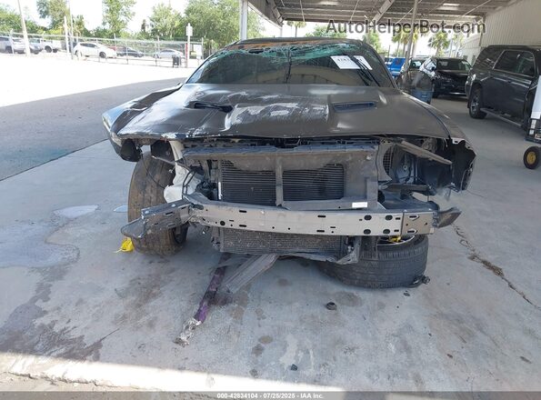 2C3CDZAG8NH137535 2022 DODGE CHALLENGER Gray Вид панелі приладів