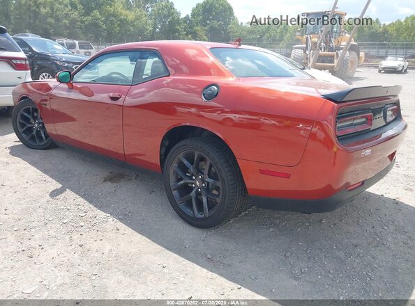 2C3CDZBTXPH521668 2023 DODGE CHALLENGER Orange Trasero izquierdo