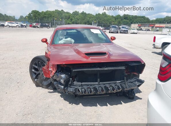 2C3CDZBTXPH521668 2023 DODGE CHALLENGER Orange Vista del cuadro de instrumentos
