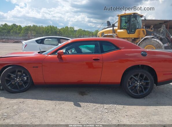 2C3CDZBTXPH521668 2023 DODGE CHALLENGER Orange Vista interior de 360 grados