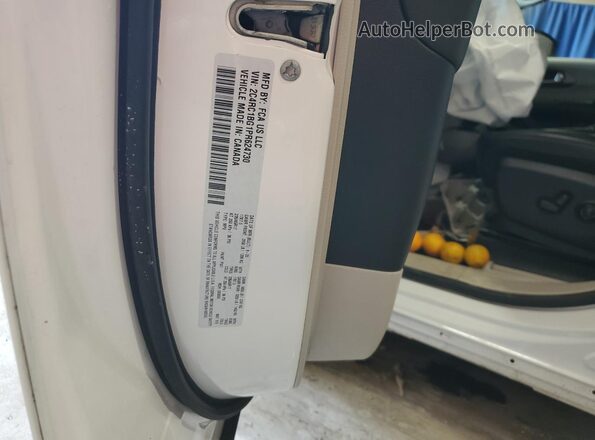 2C4RC1BG1PR624730 2023 CHRYSLER PACIFICA Белый Вид наклейки с VIN-кодом