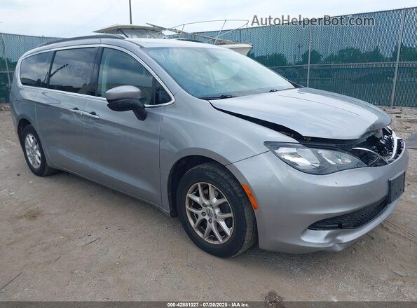 2C4RC1DG7MR524270 2021 CHRYSLER VOYAGER Серебряный Передняя правая четверть