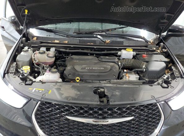 2C4RC1L73PR579773 2023 CHRYSLER PACIFICA Black Вид підкапотного простору