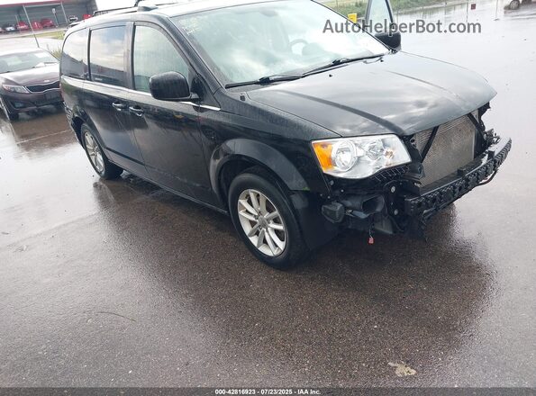 2C4RDGCG2LR153762 2020 DODGE GRAND CARAVAN Черный Вид спереди