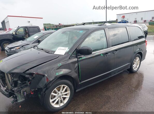 2C4RDGCG2LR153762 2020 DODGE GRAND CARAVAN Черный Передняя левая четверть