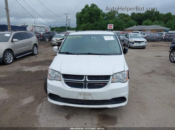 2C4RDGCG3GR384644 2016 DODGE GRAND CARAVAN Белый Вид щитка приборов