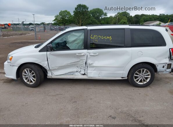 2C4RDGCG3GR384644 2016 DODGE GRAND CARAVAN Белый Вид спереди