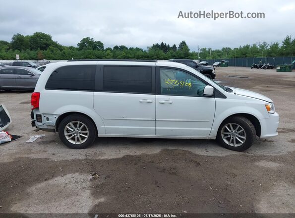2C4RDGCG3GR384644 2016 DODGE GRAND CARAVAN Белый Вид задней части салона