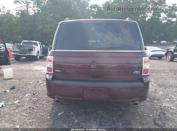 2FMGK5C86HBA01926 2017 FORD FLEX Maroon 