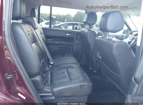 2FMGK5C86HBA01926 2017 FORD FLEX Maroon VIN კოდის სტიკერის ხედი