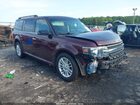 2017 Ford Flex Sel Maroon vin: 2FMGK5C86HBA01926
