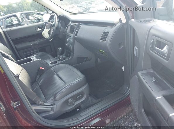 2FMGK5C86HBA01926 2017 FORD FLEX Maroon წინა სალონის ხედი