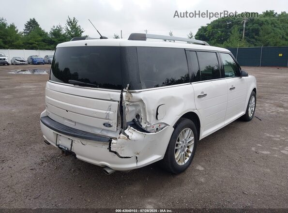 2FMHK6C81KBA00622 2019 FORD FLEX Белый Вид спереди