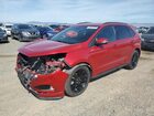2020 Ford Edge Sel Red vin: 2FMPK3J95LBB19264