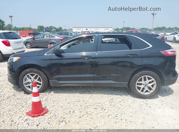 2FMPK4J93NBA54312 2022 FORD EDGE Черный Панорамный вид салона 360°