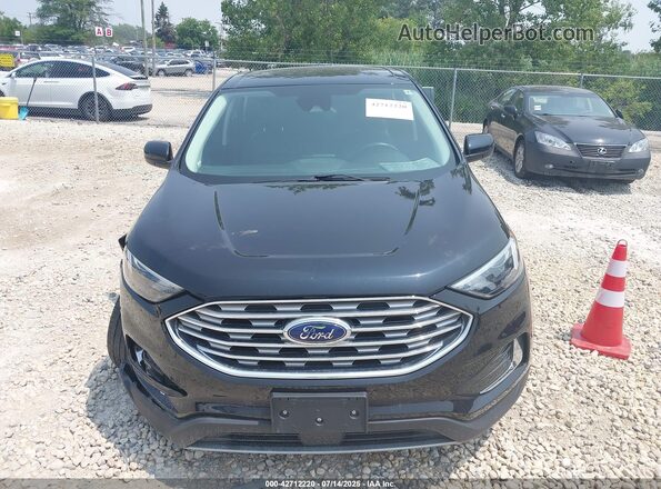 2FMPK4J93NBA54312 2022 FORD EDGE Черный Вид щитка приборов