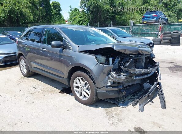 2FMPK4J95PBA07642 2023 FORD EDGE Gray Передня права чверть