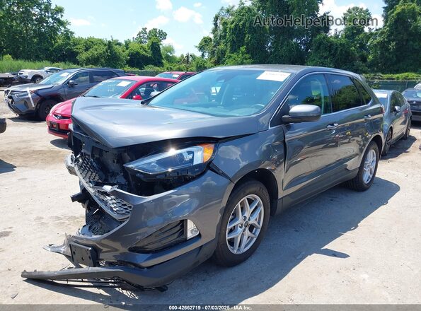 2FMPK4J95PBA07642 2023 FORD EDGE Gray Передня ліва чверть