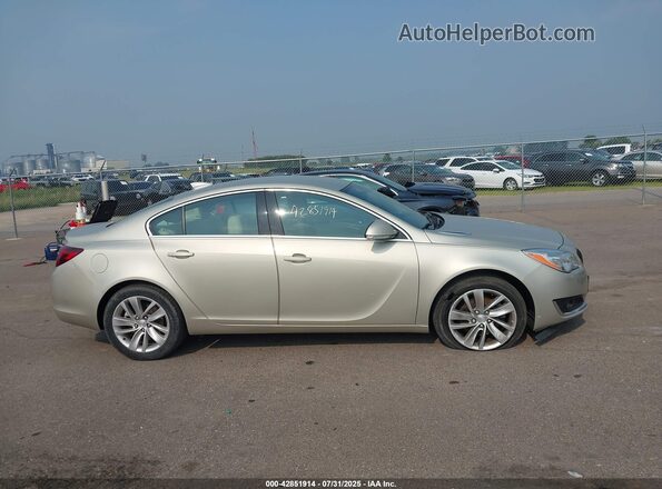 2G4GK5EX7G9106419 2016 BUICK REGAL Tan Vista interior trasera