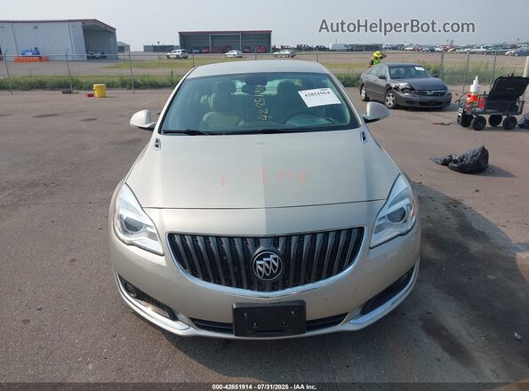2G4GK5EX7G9106419 2016 BUICK REGAL Tan Vista del cuadro de instrumentos