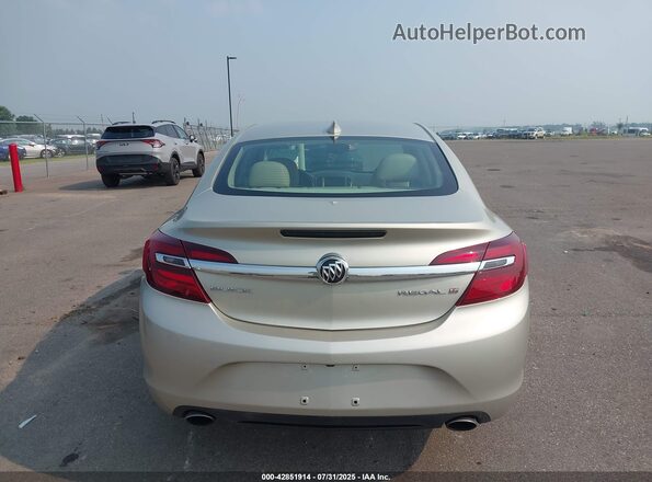 2G4GK5EX7G9106419 2016 BUICK REGAL Tan 