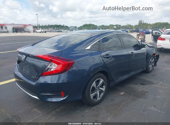 2HGFC2F66MH543686 2021 HONDA CIVIC Gray Tył prawy