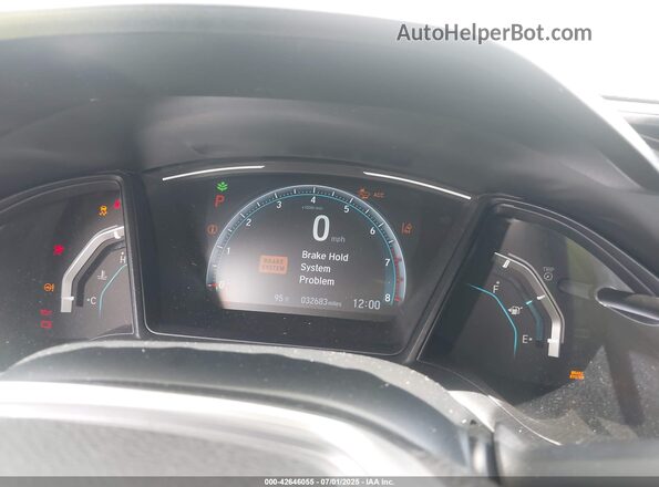 2HGFC2F66MH543686 2021 HONDA CIVIC Gray Widok tylnych siedzeń