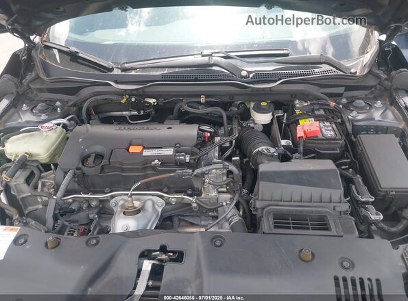 2HGFC2F66MH543686 2021 HONDA CIVIC Gray Widok z tyłu