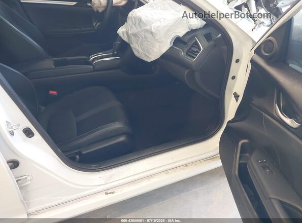 2HGFC2F80MH560338 2021 HONDA CIVIC White წინა სალონის ხედი