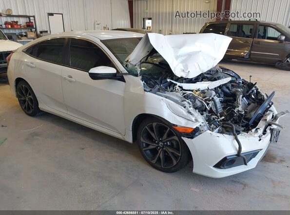 2HGFC2F80MH560338 2021 HONDA CIVIC White წინა მარჯვენა
