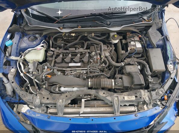 2HGFC3A50KH755498 2019 HONDA CIVIC SI Blue Rear view