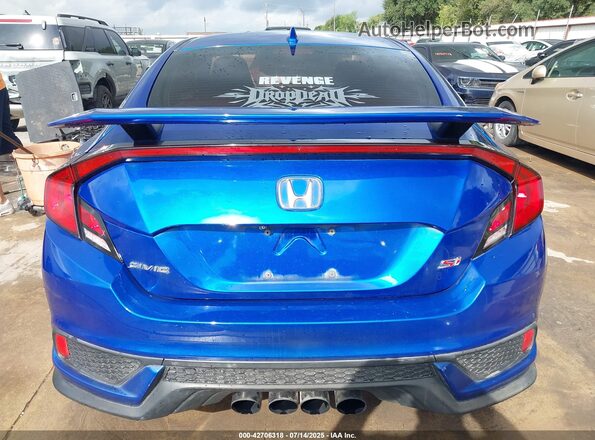 2HGFC3A50KH755498 2019 HONDA CIVIC SI Blue 