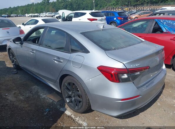 2HGFE2F59PH554025 2023 HONDA CIVIC Серебряный Задняя левая четверть