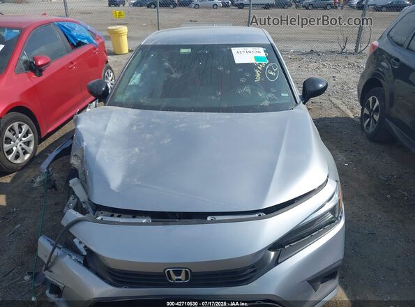 2HGFE2F59PH554025 2023 HONDA CIVIC Серебряный Вид панели приборов