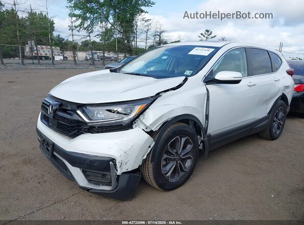 2HKRW2H83MH653779 2021 HONDA CR-V Белый Передняя левая четверть