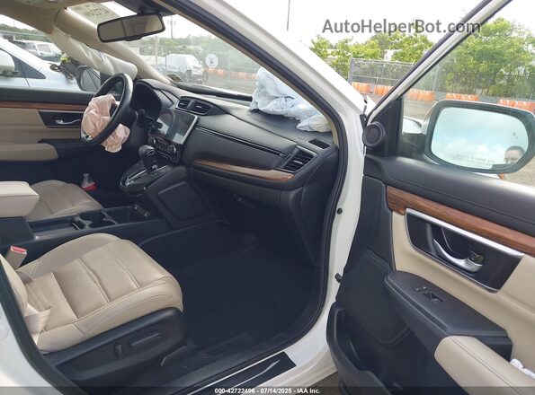 2HKRW2H83MH653779 2021 HONDA CR-V Белый Вид салона спереди