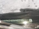 2021 Honda Cr-v Awd Ex-l Черный vin: 2HKRW2H85MH623165