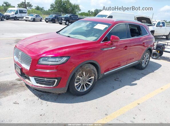2LMPJ6J98LBL19645 2020 LINCOLN NAUTILUS Red Przód lewy