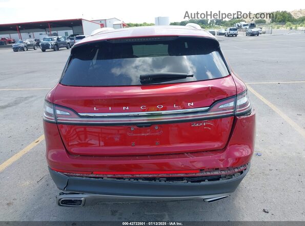 2LMPJ6J98LBL19645 2020 LINCOLN NAUTILUS Red 