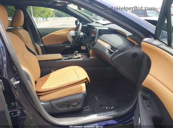2T2BAMCA2SC098213 2025 LEXUS RX 350 Blue Вид салону спереду