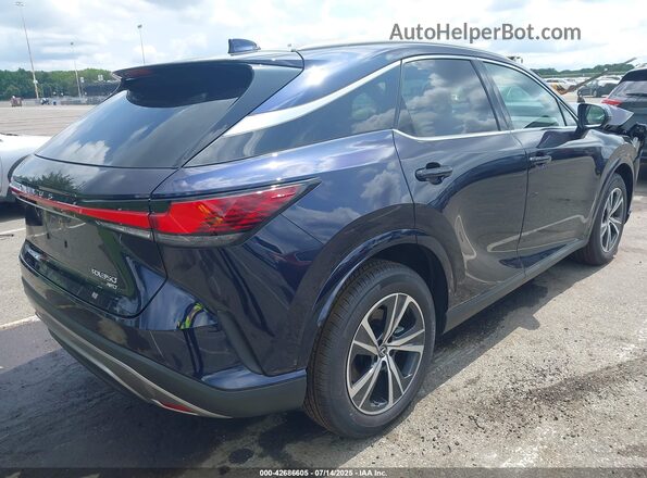 2T2BAMCA2SC098213 2025 LEXUS RX 350 Blue Задня права чверть
